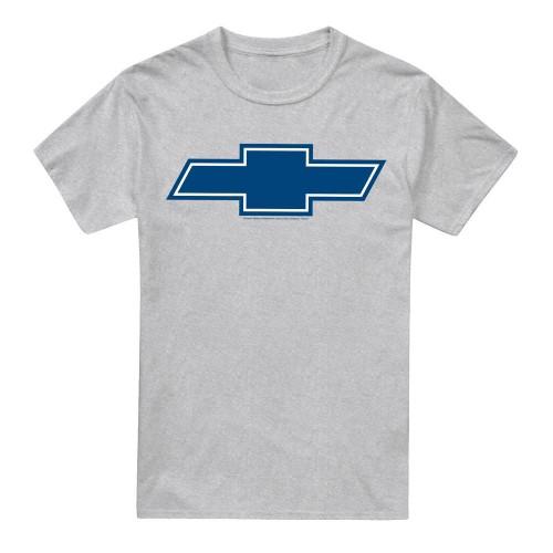 Chevrolet Unisex Adult Simple Vintage Bowtie Heather T-Shirt