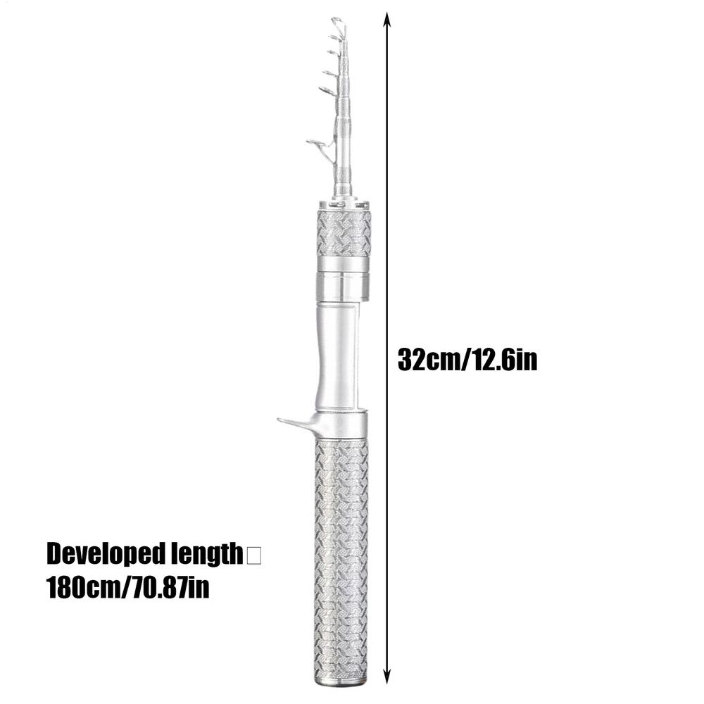 

Telescopic Fishing Rod Telescopic Lure Fishing Rod Travel Fishing Pole Carbon Fiber Fishing Rod Suitable For Fishing Small Fish