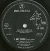 7-Zoll-Schallplatte SALENA JONES TONY OSBORNE HIS OR I Am Yours Mon Credo I Only Kno DB7991 Columbia 1966 UK Pop Gebraucht