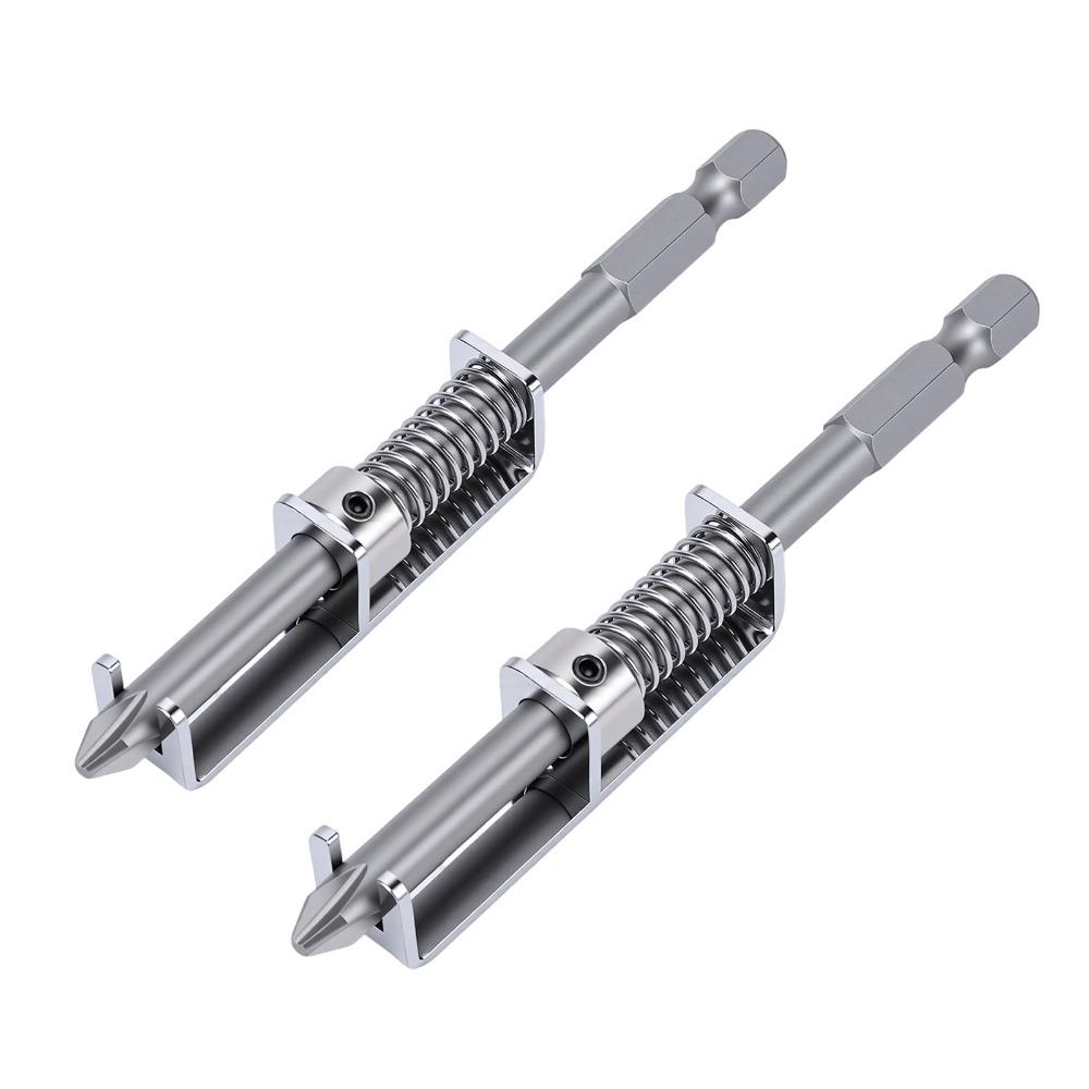 2pcs Non Magnetic Screw Retaining Tool Single Hand Screw Gripper For Electricians