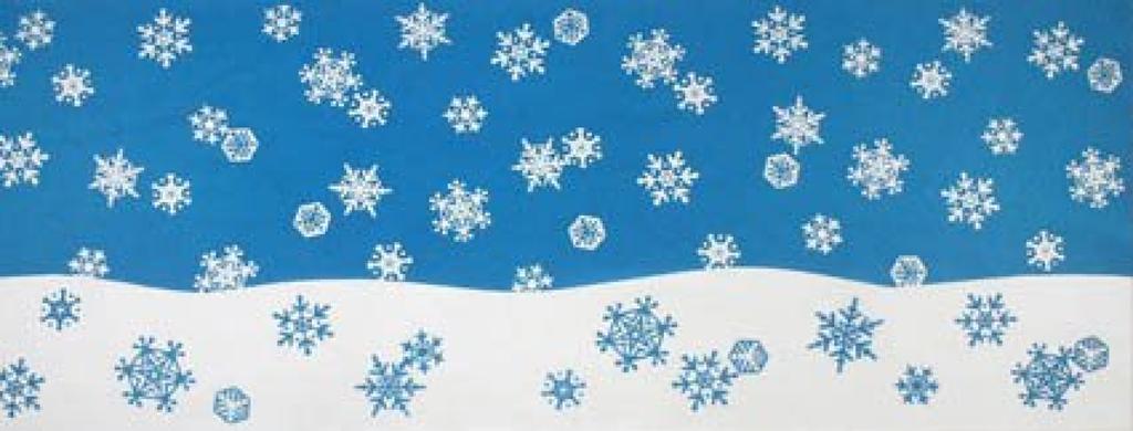 Tenugui Hand Cotton Made in Japan Snow Niwa-zome (Japanese Towel) - Chu-sen (Dyed) - 100% - -