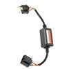 2pcs Car LED Headlight Decoder Radio Audio Anti Interference Error Canceler Filter