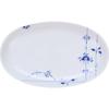 [Authentic Import] Blue Palmette Oval Dish Plate, 23cm, Wedding Gift, Present 1017425