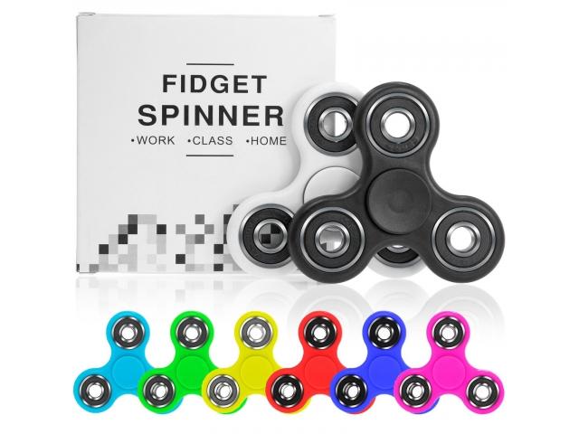 Fidget Hand Spinner Zabawka Antystresowa Metalowy Szybki Kręciołek Dla Dzieci
