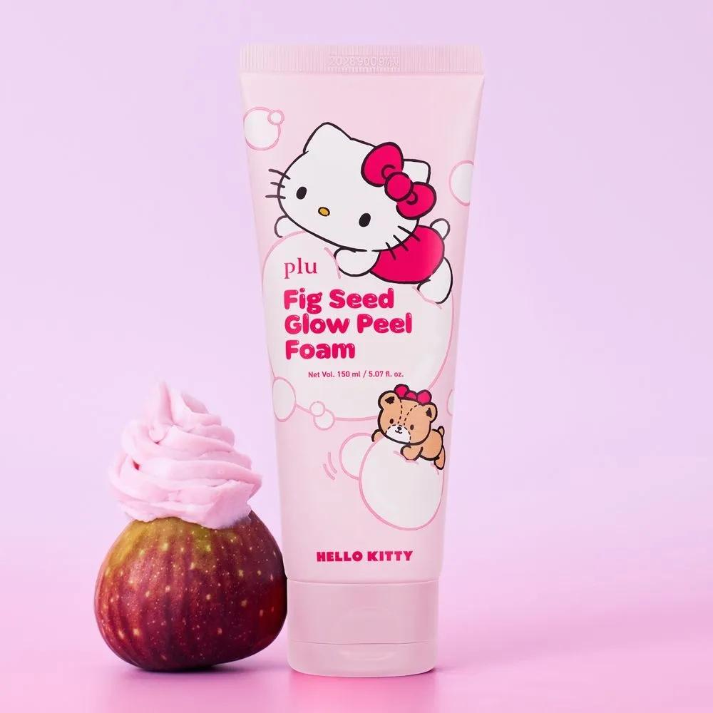 [Plu] Hello Kitty Pig Seed Glow Peel Foam Cleansing 150ml