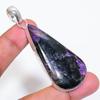 Natural Russian Charoite Gemstone 925 Sterling Silver Jewelry Pendant 2.76" AP-16575