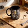 3D Toolbox Design Ceramic Coffee Mug For Mechanic Dishwasher And Microwave Safe Perfect For Daily Use