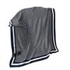 2025 spring and summer new letter scarf women's thermal air conditioner shawl summer sunscreen yarn cotton and linen beach towel