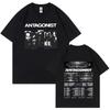 Rapper Playboi Carti Antagonist Tour Tshirt 2023 Concert Fans T Shirt Unisexs Fashion Hip Hop Short Sleeve Oversized Tshirts Bla