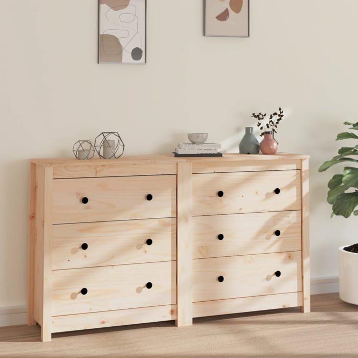 VidaXL Buffet Armoire de Rangement Organisateur de Maison Armoire de Salon Meuble de Salle de Séjour Intérieur 140x35x80 cm 3114079