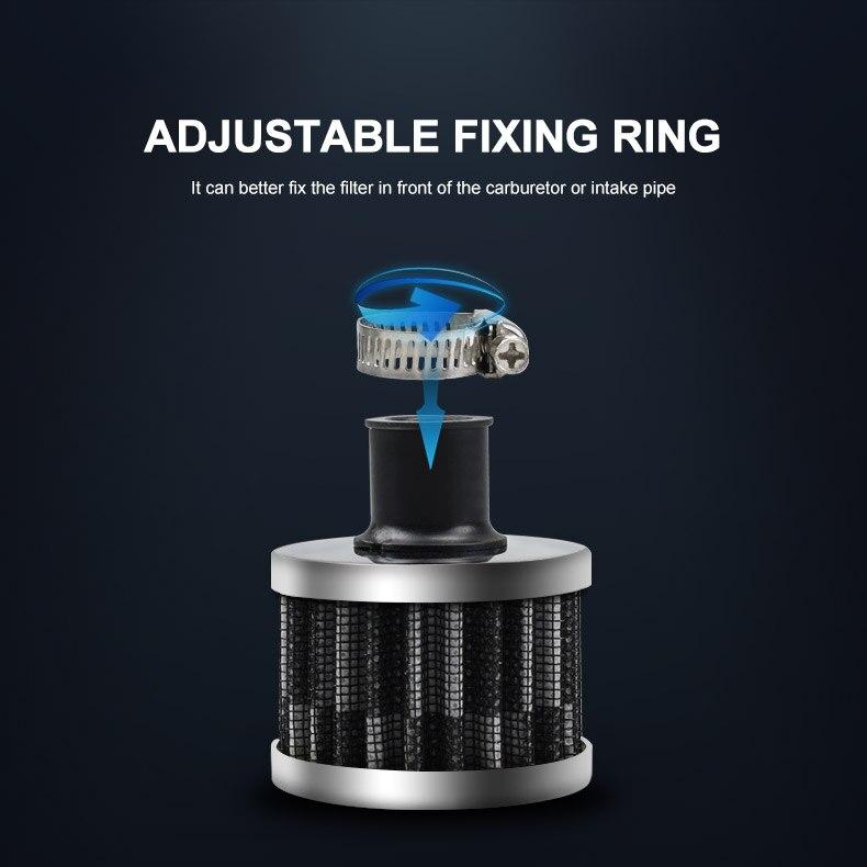 Universal 12mm Air Filter Motorcycle Intake High Flow For Motorcycle Conical Filter Crf450x Yamaha Xt 600 Air Forces 1 Air Filters 7