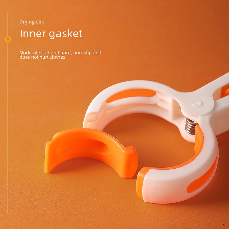 Large Windproof Non-Slip Quilt Clips - Cute, Seamless Plastic Clips for Drying Quilts and Clothes