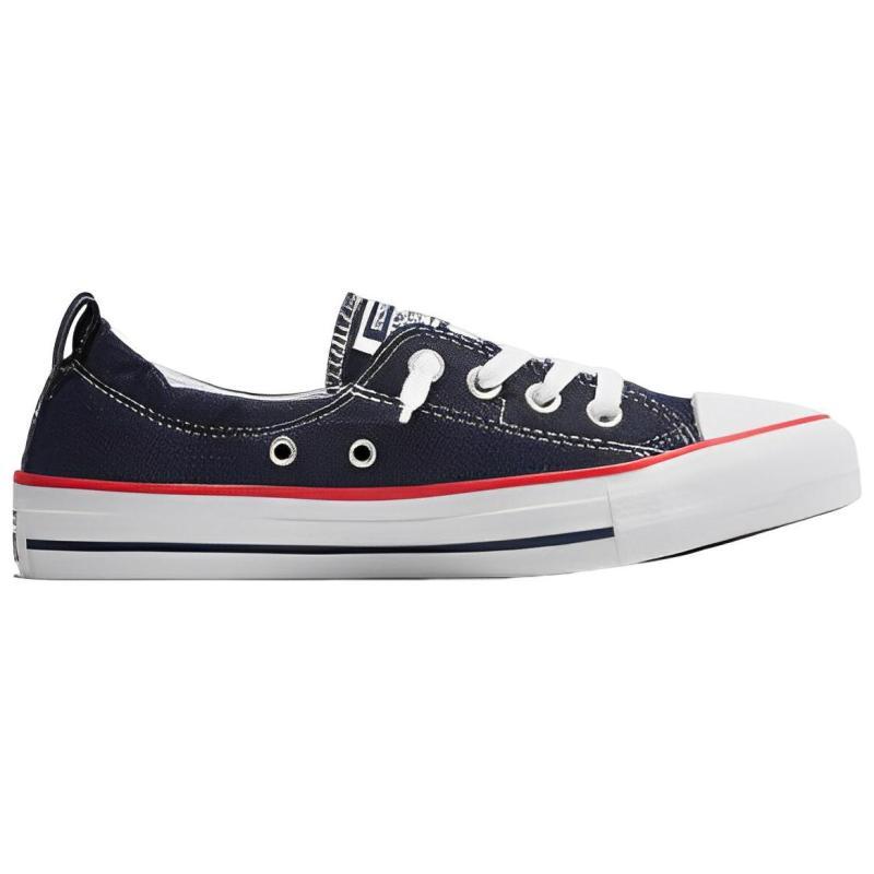 Converse All Star Shoreline Versatile and Comfortable Non-slip and Durable Low-top Canvas Shoes for Women In Black and White