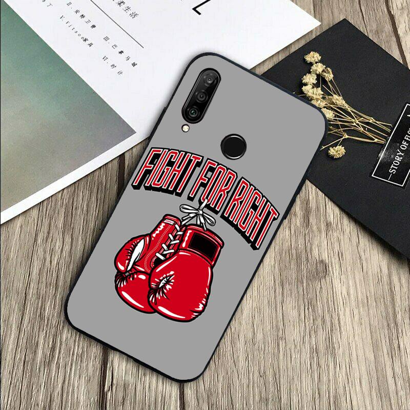Boxing Gloves For Huawei Nova 12s 12i 11i 7i 8i Y73 Y70 Y90 Y60 Y72 Y61 Y91 9 10 SE P30 Pro P40 Lite Case