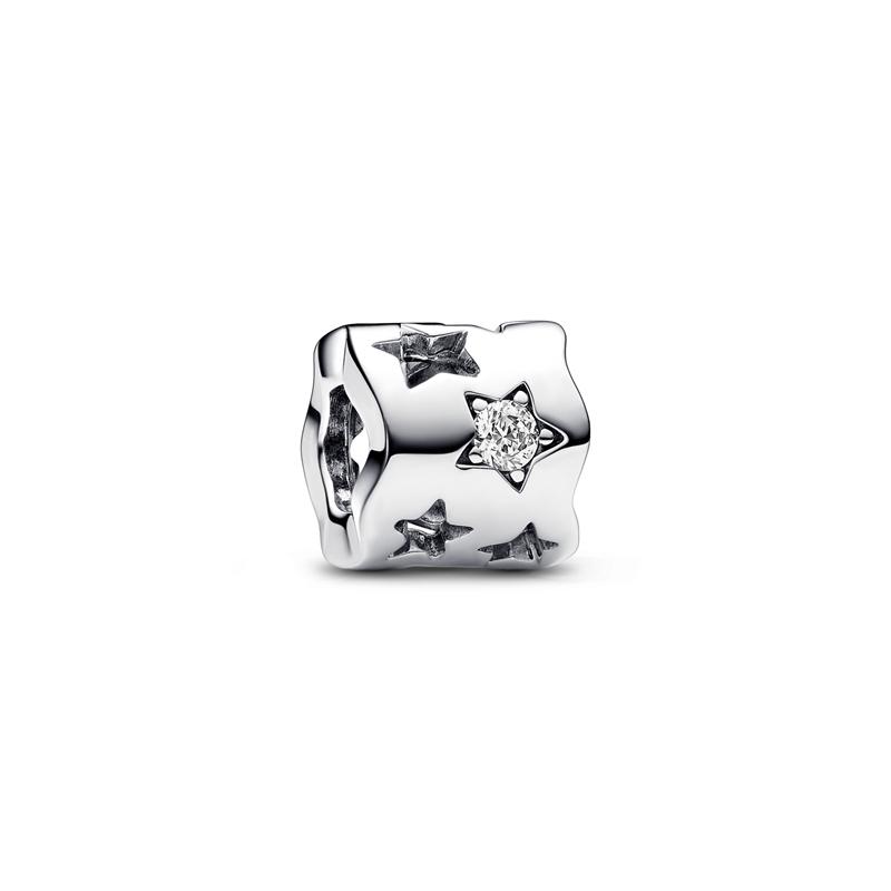 Sparkling Original Charms Fit Original 925Silver Bracelets Paw Print Stones&Enamel Clip Moveable Toy Cube Beads DIY Jewelry Gift