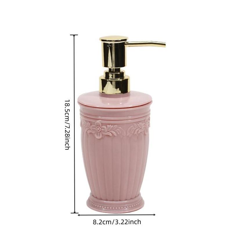 1Pc Creative Refillable Liquid Soap Dispenser Bathroom Sanitizer Bottle Hand Pump Emulsion Shampoo Bath Shower Gel Press Bottles