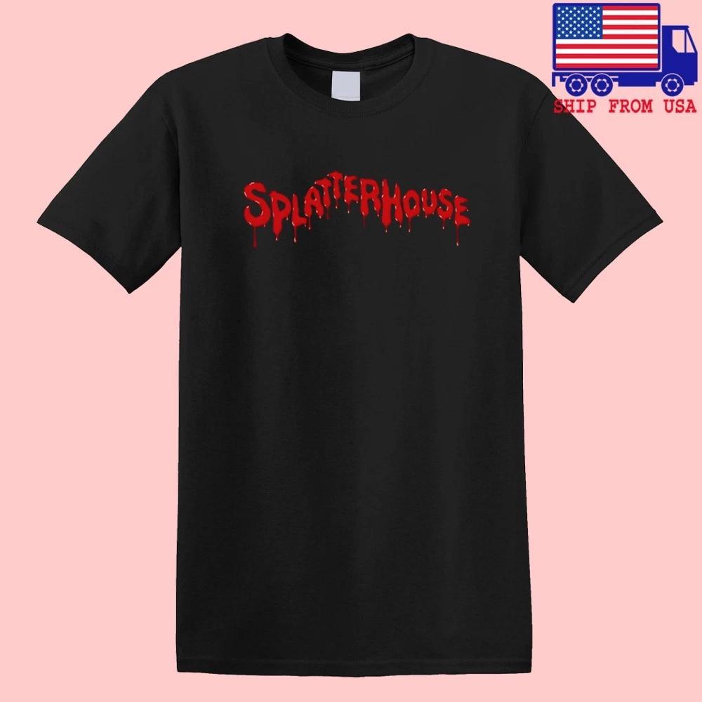 Splatterhouse Men s Black Size S-5XL L