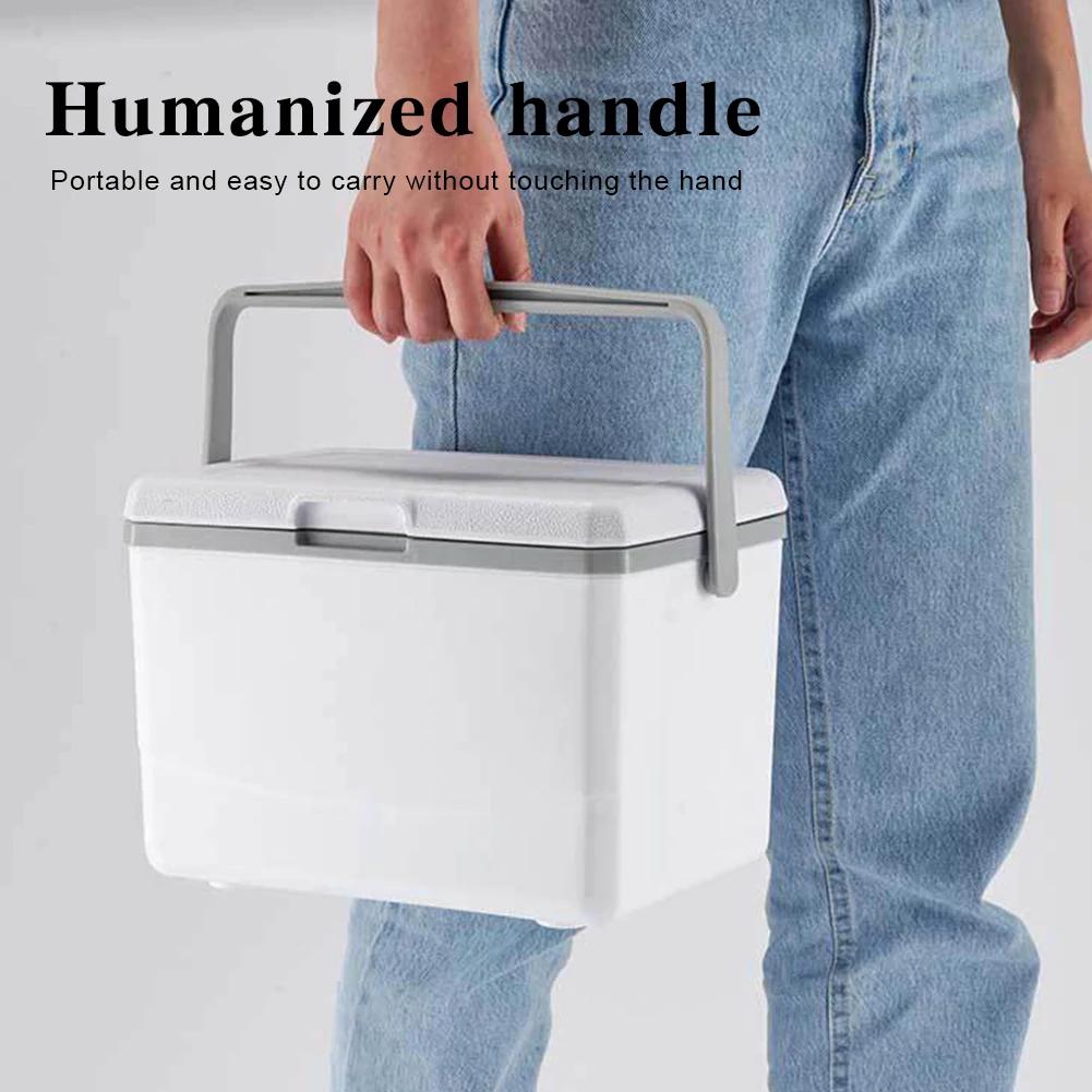 3L Portable Cooler Box Barbecue Insulation Box Car Picnic Ice Chest Food Storage Box For Beach Picnic Camping Boating Fishing