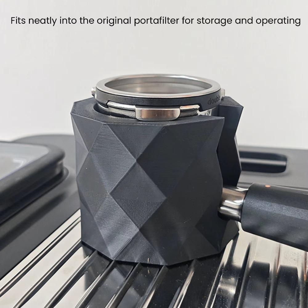 Anti-Slip Coffee Tamper Holder PLA Heat-Resistant Coffee Tamper Base Enhanced Tamping Stability for NINJA ES601 655 701
