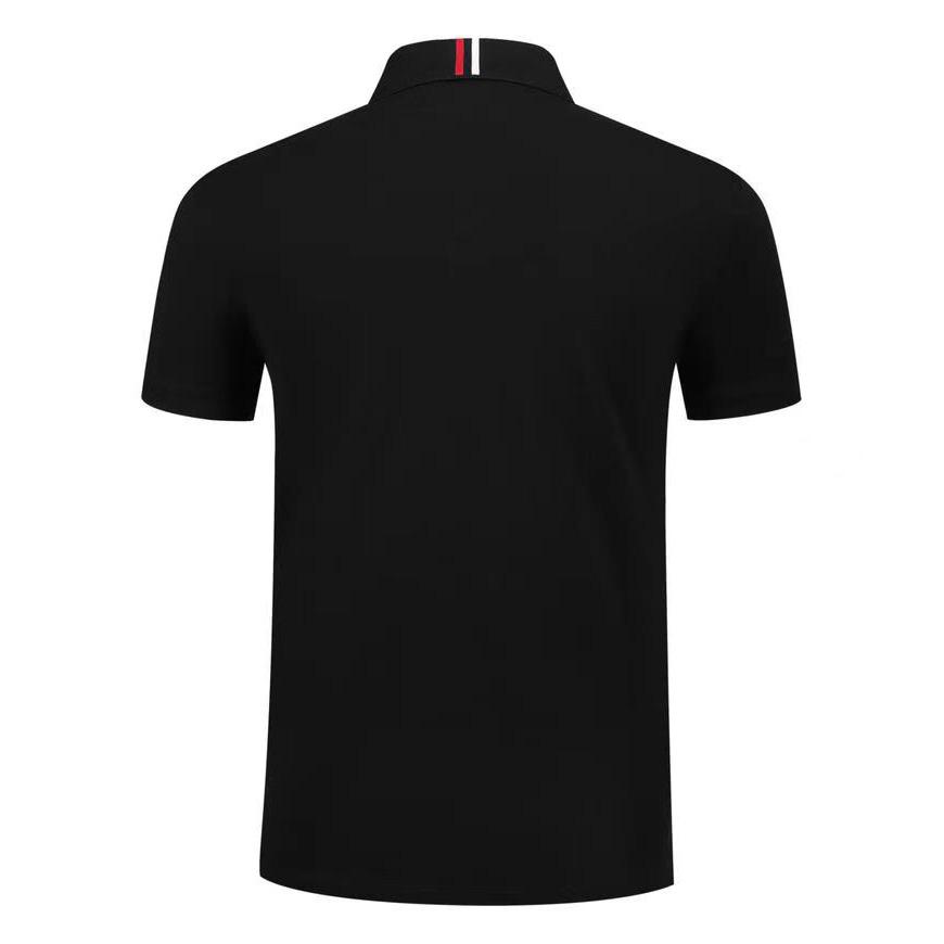 Camel Vår och sommar högkvalitativ tvättad bomull Ny broderad pikétröja för par pikétröja