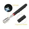 Adjustable Long Pen Telescopic Magnet Stick with LED Light Magnet Grip Magnetic Pick-Up Tools