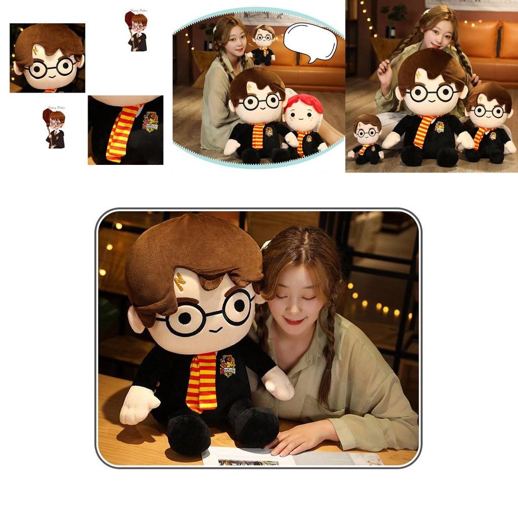 Potter Ron Harry Weasley Plush Toys Kids Stuffed Dolls Home Decor Cushion Sofa