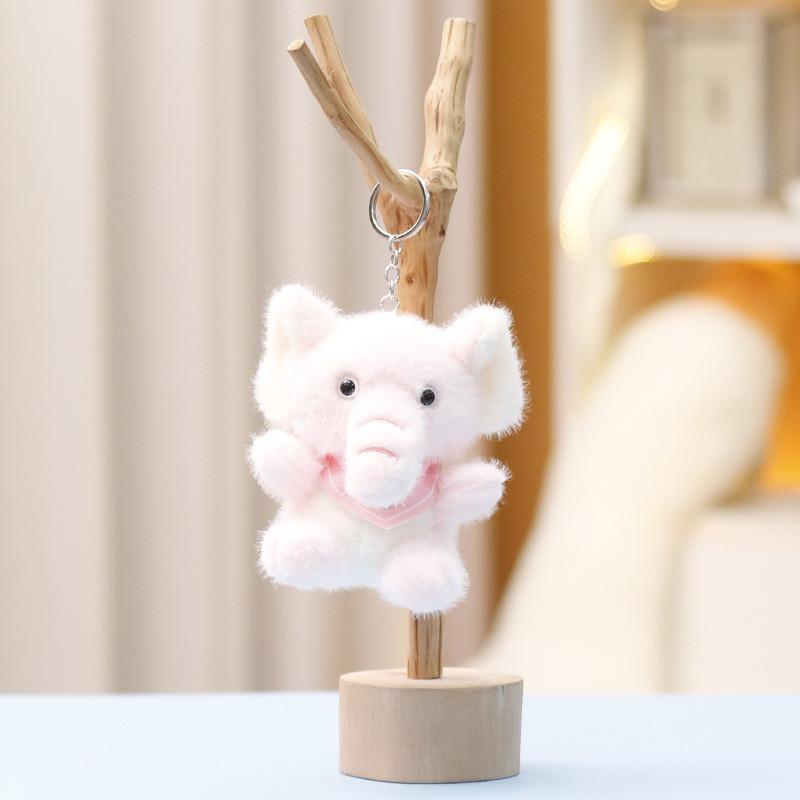 Cute Elephant Plush Doll With Pp Cotton Filling For Children Baby Gift Accessories