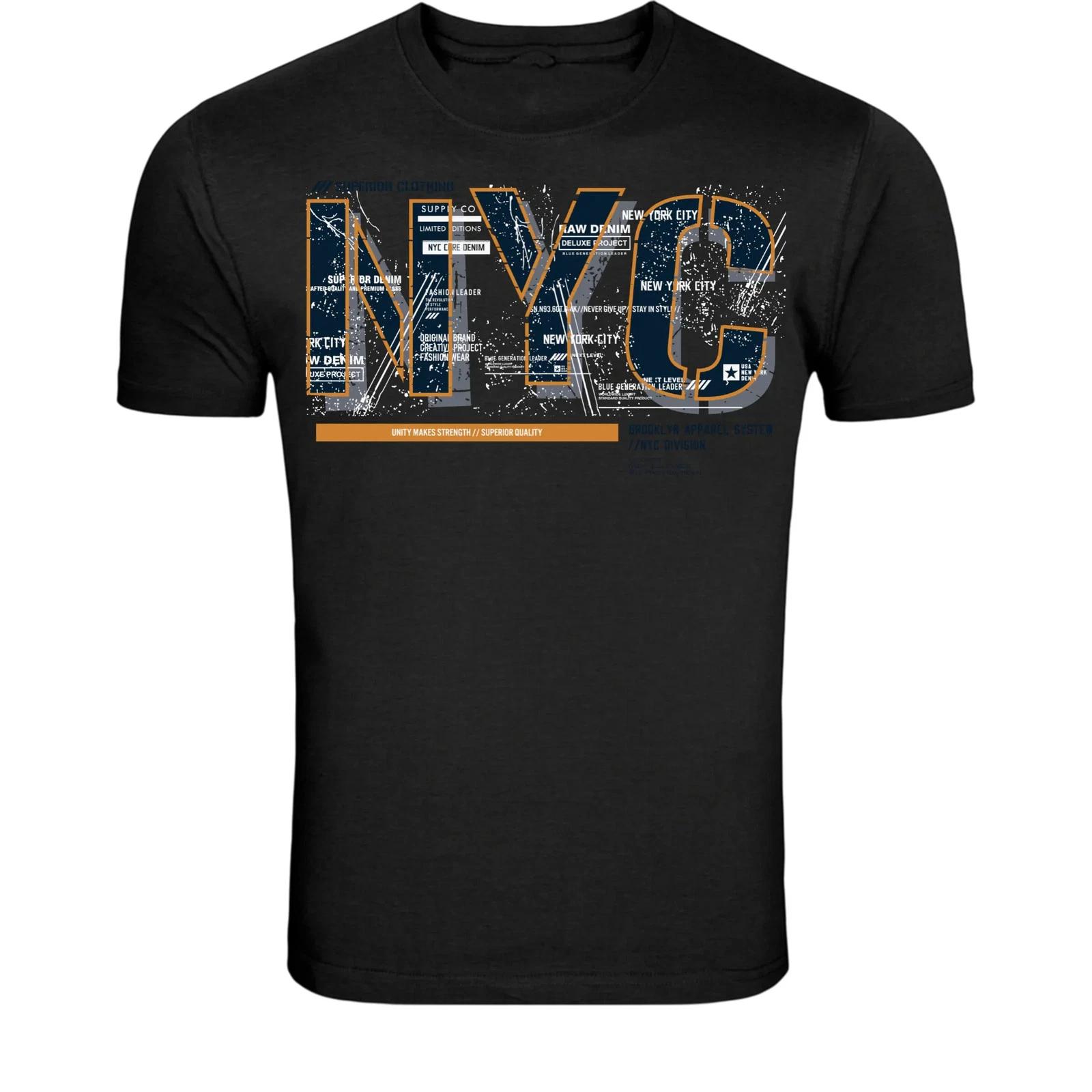 NYC Streetwear Graphic T-Shirt - Urban New York Style Graphic Tee XL