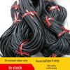 Black Nitrile Oil-Resistant Rubber Cord, 12mm Diameter Circular Sealing Strip