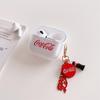 Transparent Coke Pendant Is Suitable for AirPods Pro1 Generation Protective Cover 1 Generation Pro1 Generation Apple Bluetooth Headset Case