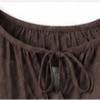 Maribon Sheer Blouse Shorts Set