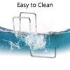 2 Pieces Kitchen Sponge Holder With Flexible Hanging Hook Adjustable Placement for Optimal Space Utilization Near Sink