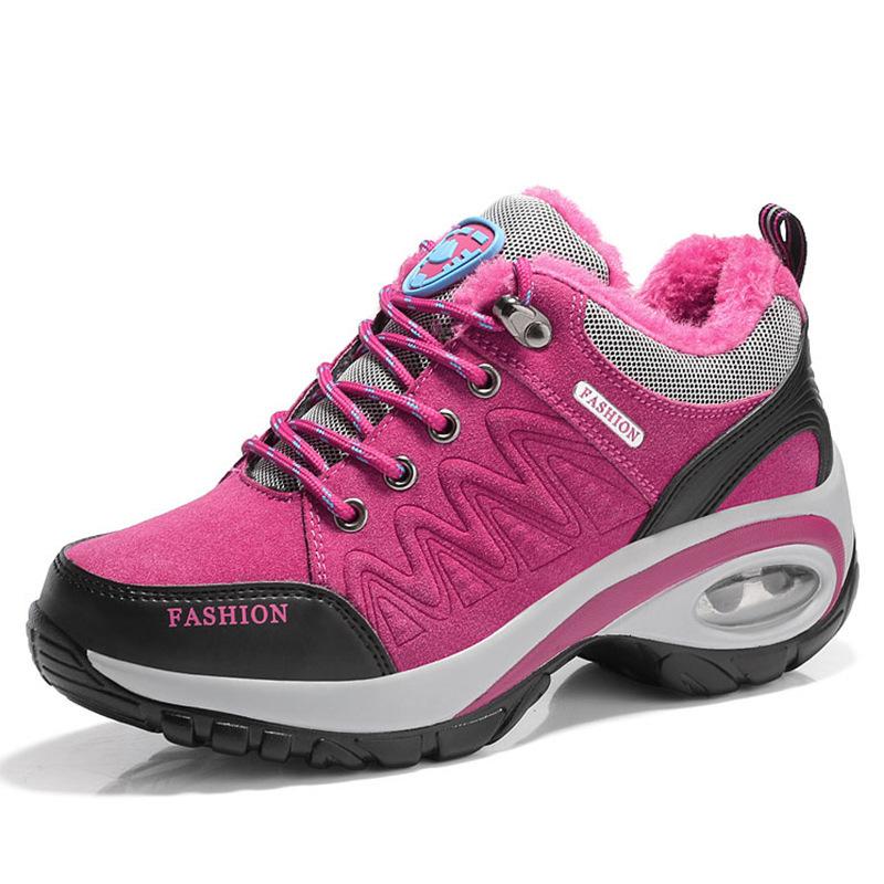 Frühling und Herbst neue Sport- und Freizeitschuhe dicke Sohle höhenverstellbar Stoßdämpfung Luftpolster Outdoorschuhe Reiseschuhe für Mütter