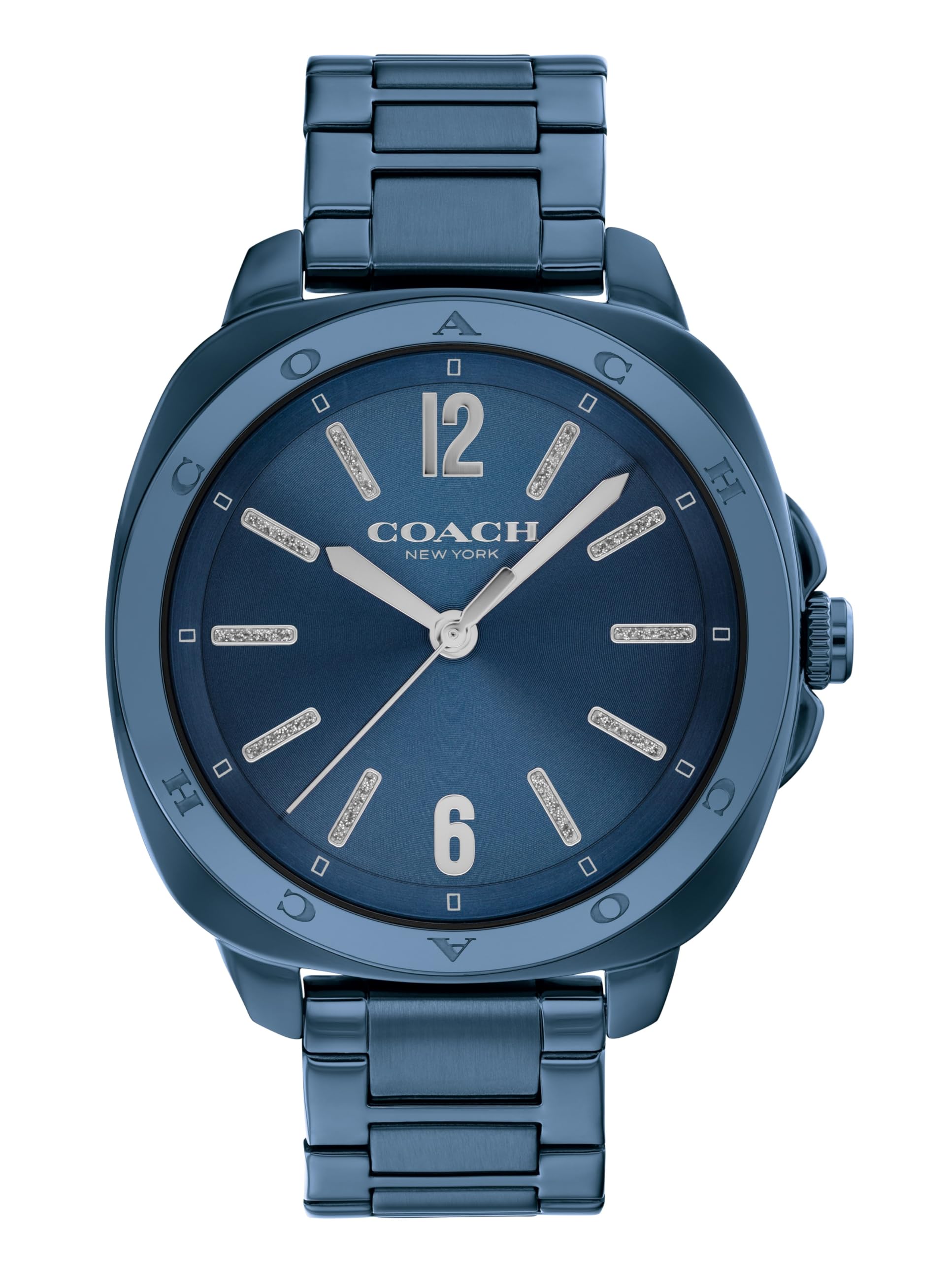 Watch KITT Blue Dial Stainless Steel Bracelet 14504476 [Coach][Authorized Import] Women s синий