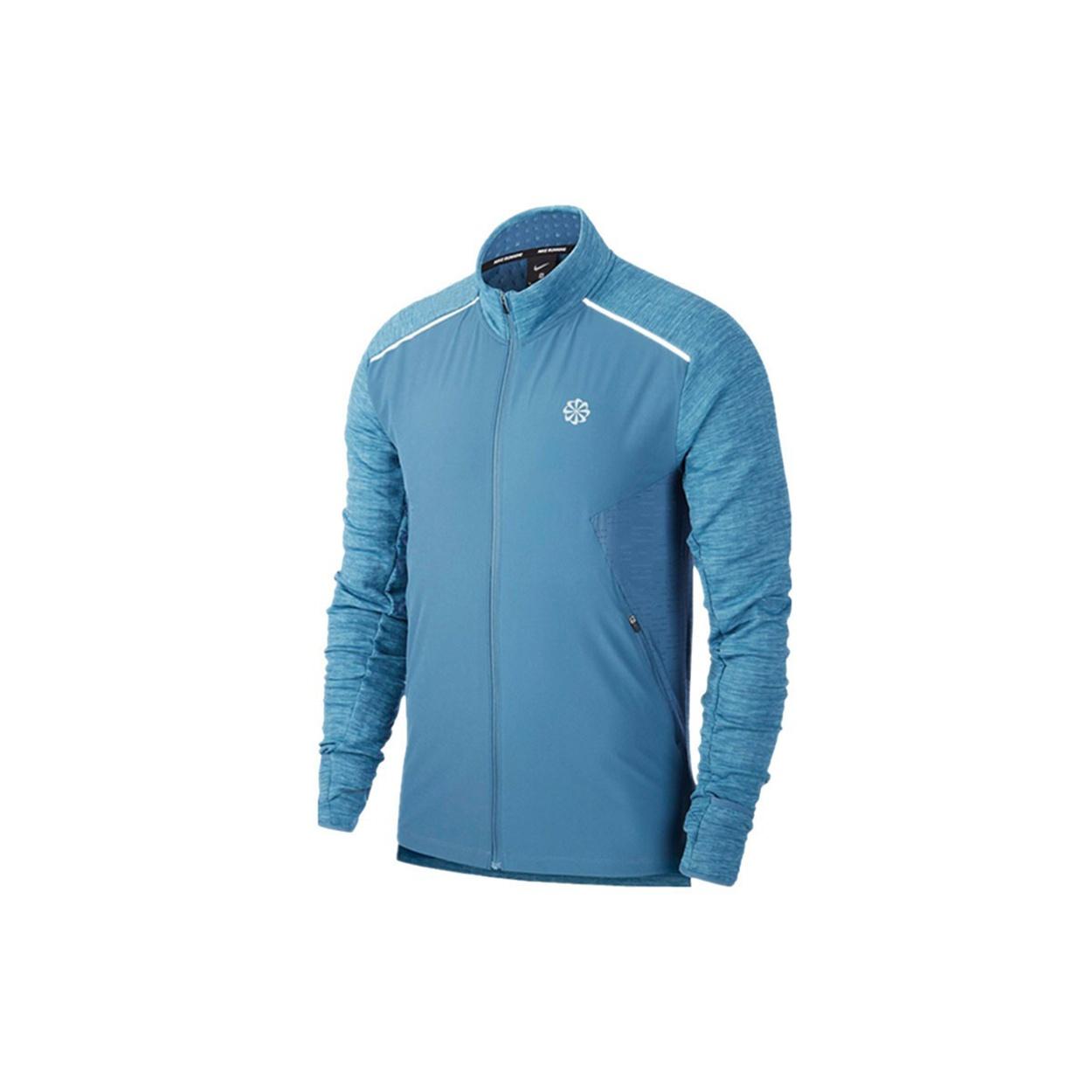 Nike Dry Strike Knit Casual Training Sports Jacket Blue Men s CJ5681-418 M