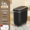 Smart Sensor Trash Can (14L Black Silver with PET Inner Bin)