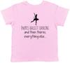 Es gibt Ballett dann gibt es Alles Andere Kinder Kinder Mädchen T-Shirt