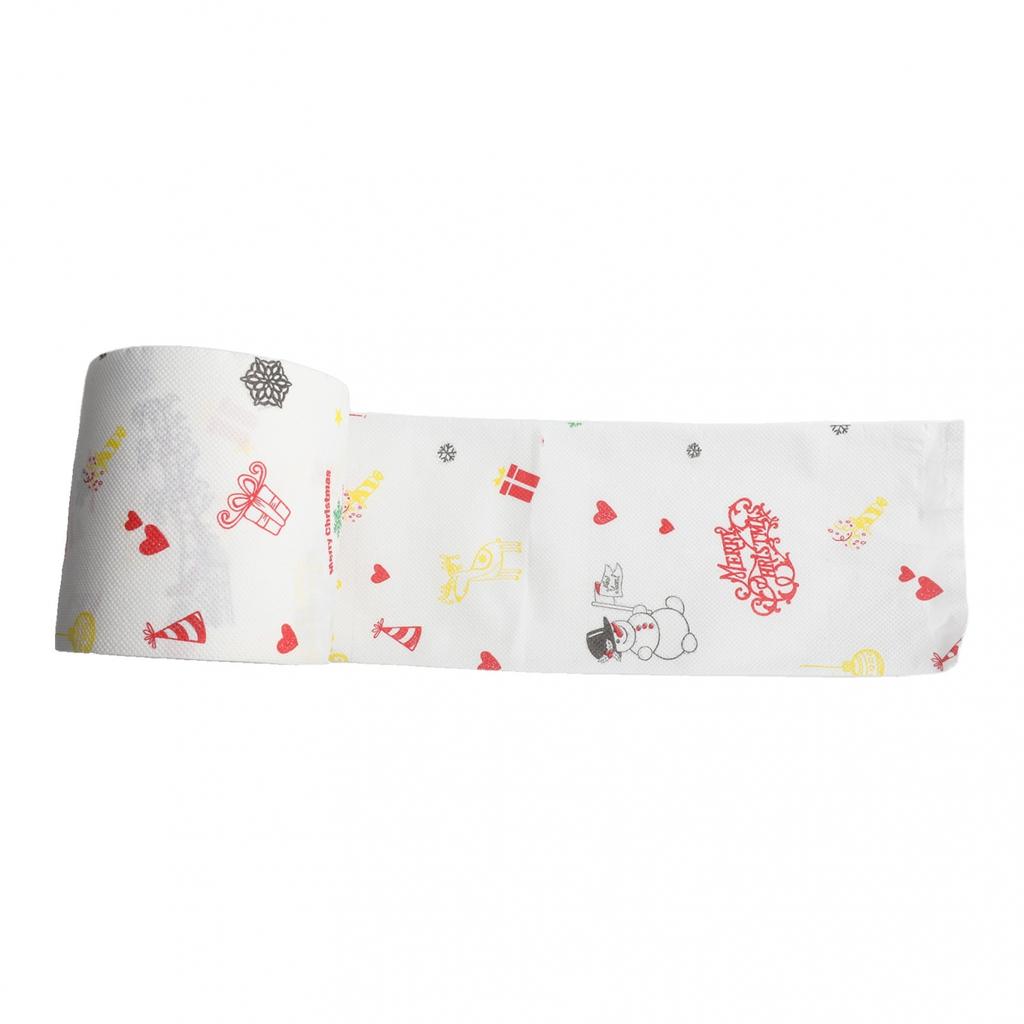 Weihnachts-Toilettenpapier Lustiges Toilettenpapier Weihnachtsdeko Papier Badezimmer Spaß