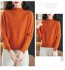 Hengyuanxiang 2025 Women's Pure Wool Sweater: Stylish Winter Knitwear, Warm Base Layer for Moms, Perfect for Middle-Aged Women