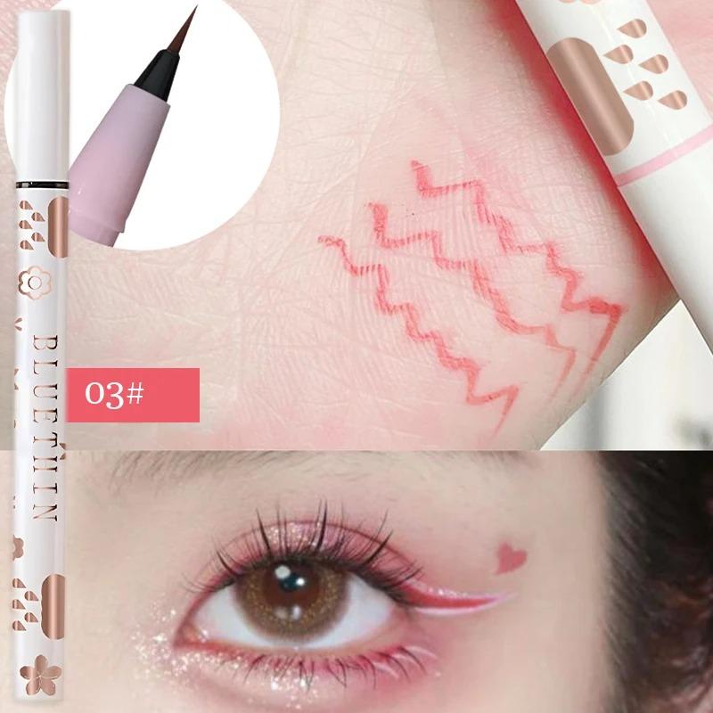 

Eyeliner Lying Silkworm Pencil Lasting Waterproof Non-Smudge Quick Drying Eyeliner Fine Colorful Natural Eye Liner Beauty Makeup