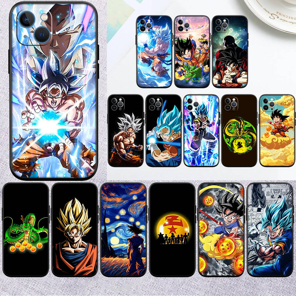 MH48 Dragon Ball Goku Phone Shell Case for Redmi Note 8 9 10 11 11S 10C 10X 10A 10T 9A 9C 9T 9S 8T Pro Max Plus Prime