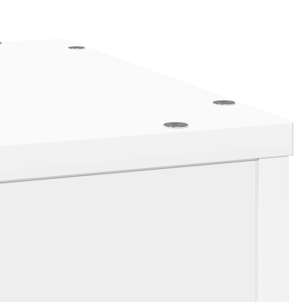 Supporto per Piante Bianco 33 x 33 x 100 cm Truciolato