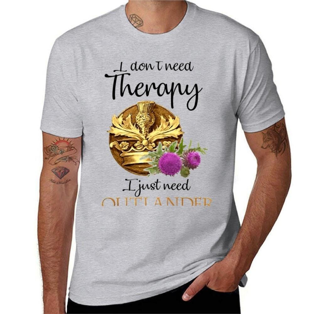 I Don't Need Therapy I Just Need Outlander T-shirt for a Boy Customs Design Your Own Vintage Me