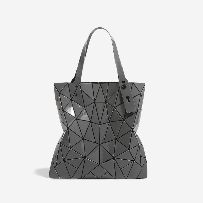 Borsa a Spalla Singola Geometrica a Forma di Diamante, Grande Capacità, alla Moda