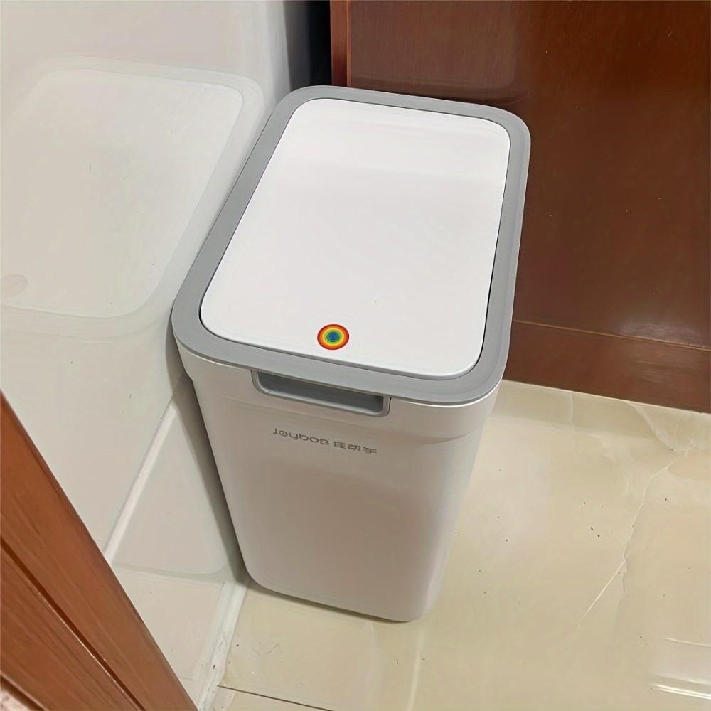 Odor-Sealing Waterproof Garbage Bin with Lid Living Room Dustbin Bathroom Trash Can  Home Use