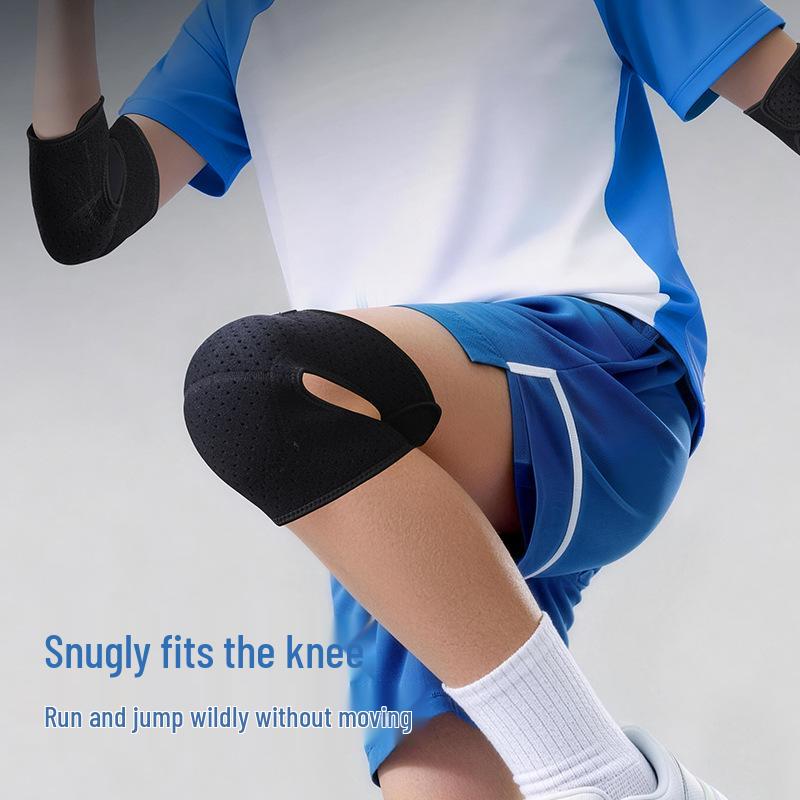 Kids' Sports Knee & Elbow Pads: Enhanced Protection for Basketball, Football, Running - Anti-Fall, Anti-Collision, Thick Padded Gear.
