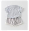 2026 Boys' Cartoon Print Short-Sleeve Set: Breathable and Skin-Friendly Two-Piece for Summer