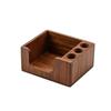 Nordic Style Sticky Note Holder Rectangular Sticky Note Stand Modern Wooden Desk Organizer  Office