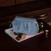 Bronzing Stars Shell Shape Makeup Case Wash Pouch Travel Toiletry Bag  Bath Storage