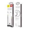 Kabel Audio Mini Jack 3,5Mm Aux Baseus Yiven 1,5M (Czarno-Srebrny)